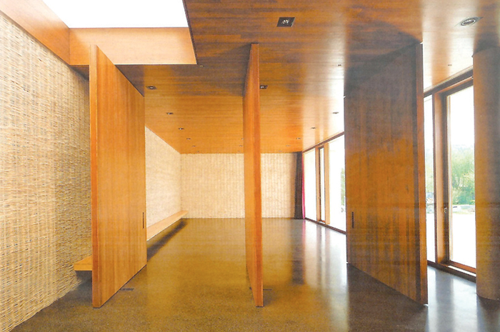 Youth Hostel di Muenchen: Inovasi bahan dinding dari anyaman. (Arsitek Andreas Meck – Muenchen)