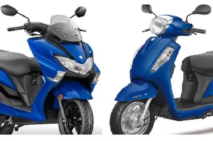 Mulai Rp15 jutaan 2 motor matic baru Suzuki, punya fitur android jadi saingan Honda BeAT dan Yamaha NMAX?