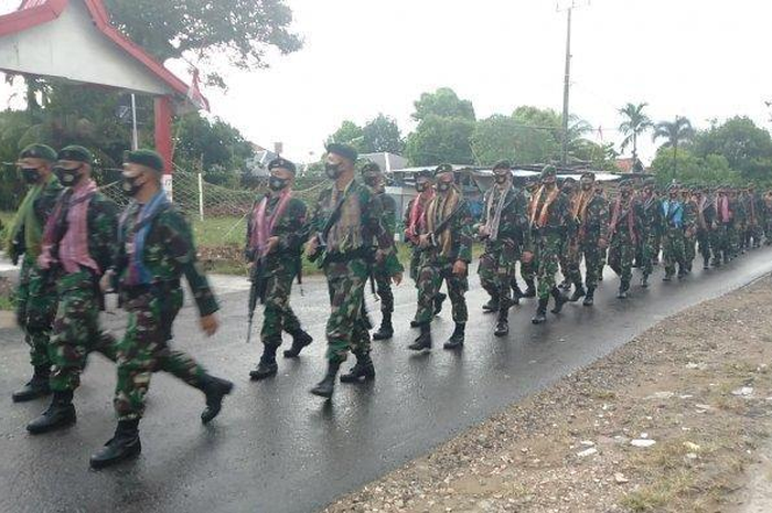 Ilustrasi prajurit TNI.