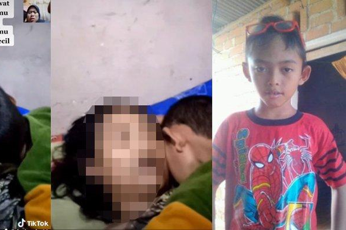 Seorang anak yang dijuluki 'malaikat kecil' enggan melepaskan pelukannya dari jasad ibunya. Sementara ayahnya sudah 2 tahun meninggalkan mereka.