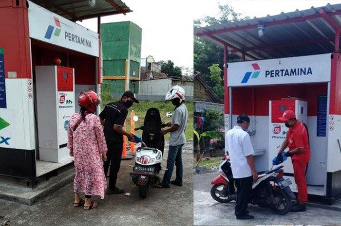 Pertamini resmi Pertamina alias Pertashop menjangkau pedesaan