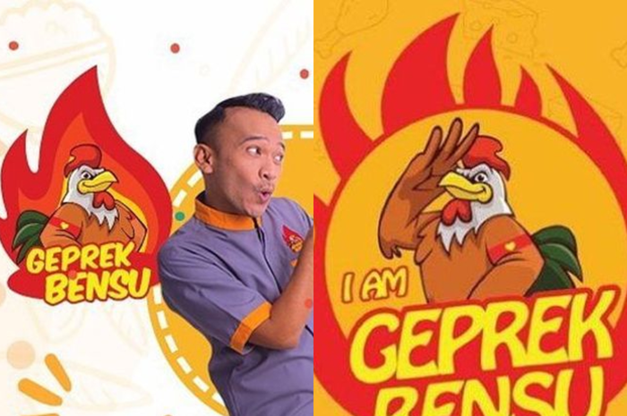 Logo Geprek Bensu dan I am Geprek Bensu