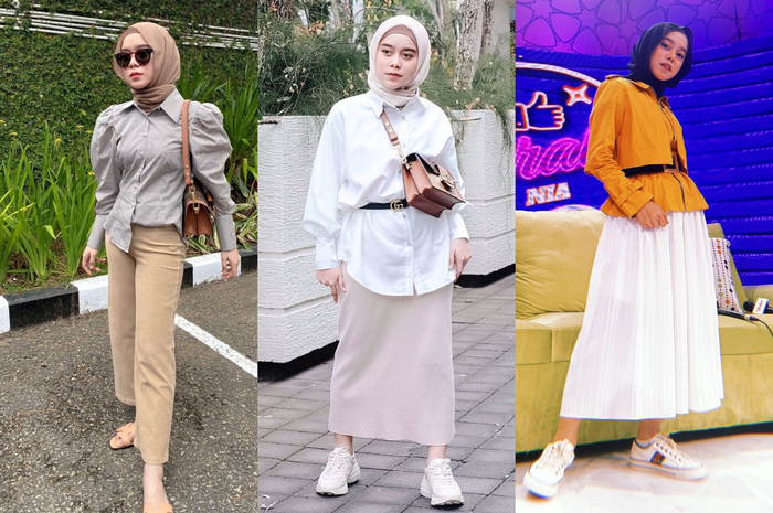 Penampilan keren Lesty Kejora