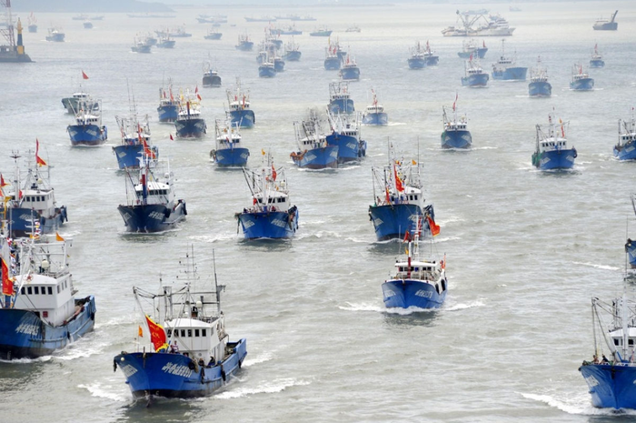 Kapal-kapal China itu bahkan mengabaikan peringatan dan permintaan untuk meninggalkan wilayah itu, oleh penjaga pantai dan Badan Perikanan Jepang.