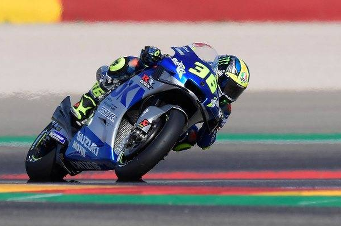 Pede abis, meski start dari posisi ke-12, pembalap Suzuki Ecstar, Joan Mir yakin podium di MotoGP Teruel 2020.