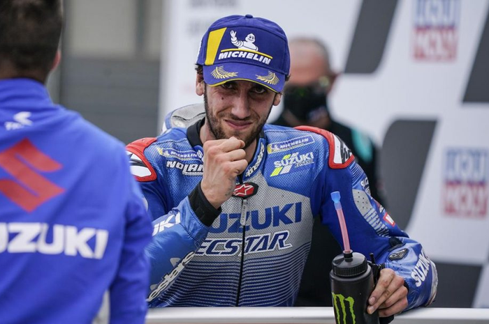 Jadi runner up di MotoGP Teruel 2020, Alex Rins mengaku kesulitan bertarung dengan murid Valentino Rossi, Franco Morbidelli.