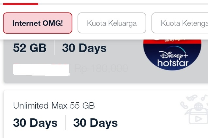 Ilustrasi kuota internet murah 