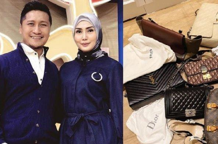 Arie Untung buang tas-tas mahal sebagai aksi boikot Prancis.