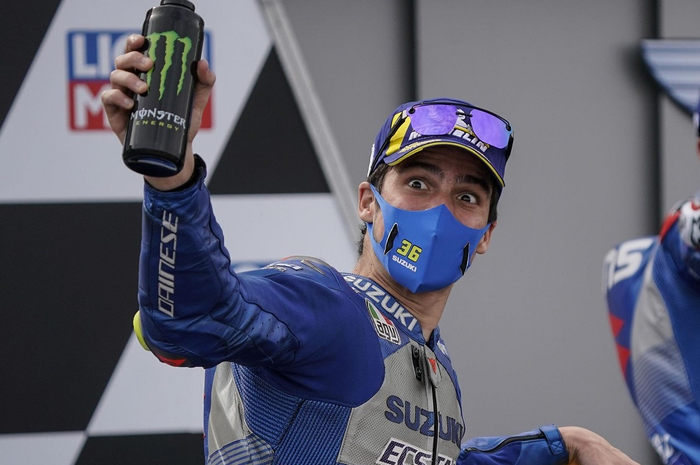 Berani banget, juara dunia MotoGP 2020, Joan Mir tantang Marc Marquez di musim 2021.
