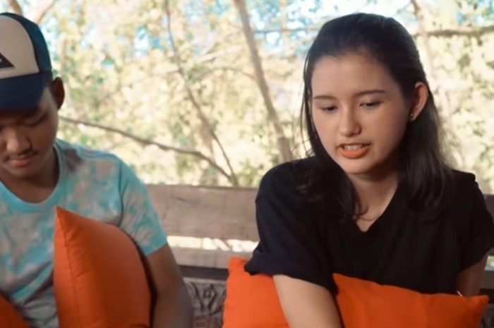 Azriel Hermansyah dan Sarah Menzel