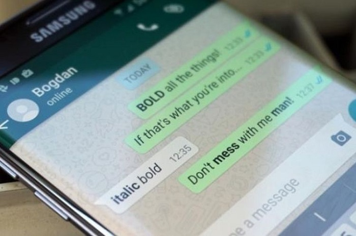 Ilustrasi. Mau ubah font WhatsApp dan Instagram tanpa aplikasi gampang banget bro.