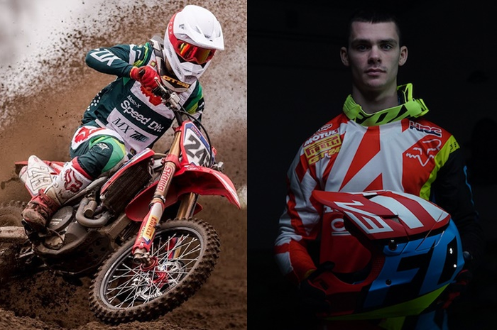 Tim Gajser juara MXGP memakai helm Fox Racing V3