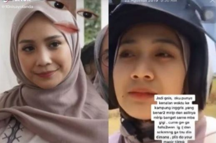 Wanita yang mirip dengan Nagita Slavina