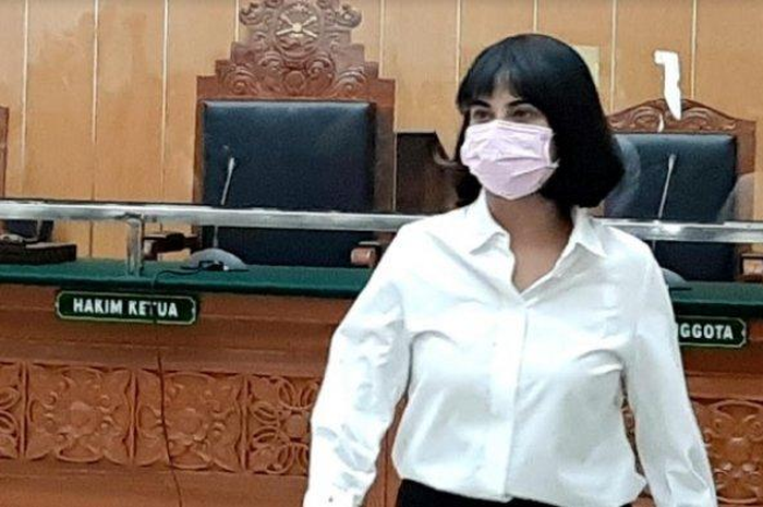 Vanessa Angel jalani sidang vonis di Pengadilan Negeri Jakarta Barat, Slipi, Jakarta Barat, Kamis (5/11/2020). 