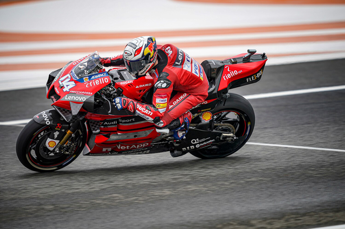 Pembalap MotoGP Andrea Dovizioso ungkap sulitnya mendapatkan setting motor untuk hadapi MotoGP Eropa 2020 akhir pekan ini