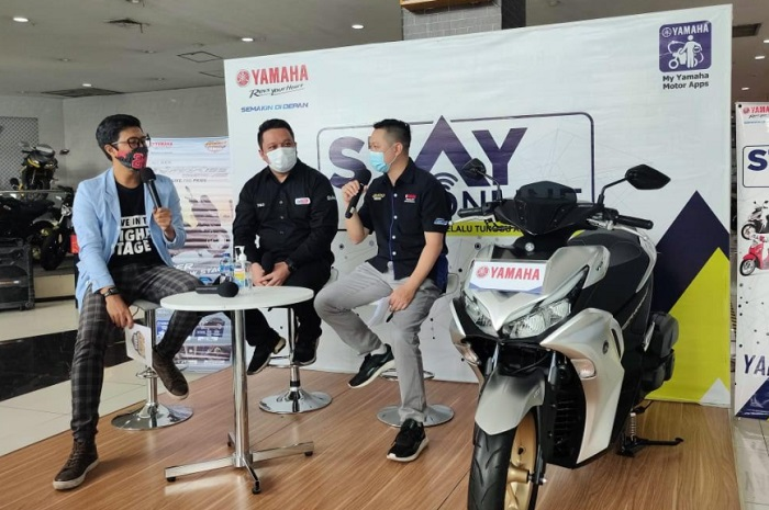 Menang banyak, beli Yamaha All New Aerox 155 Connected cicilan 0%