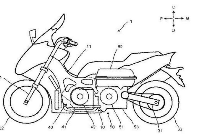 Bocor gambar pantent Yamaha MAXI Hybrid