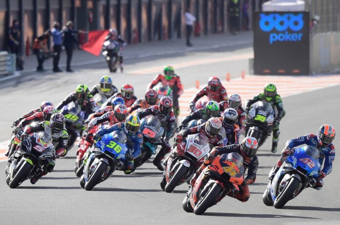 Link live streaming MotoGP Valencia 2020 di Sirkuit Ricardo Tormo, Valencia, Spanyol, nih jadwal lengkapnya untuk semua kelas.