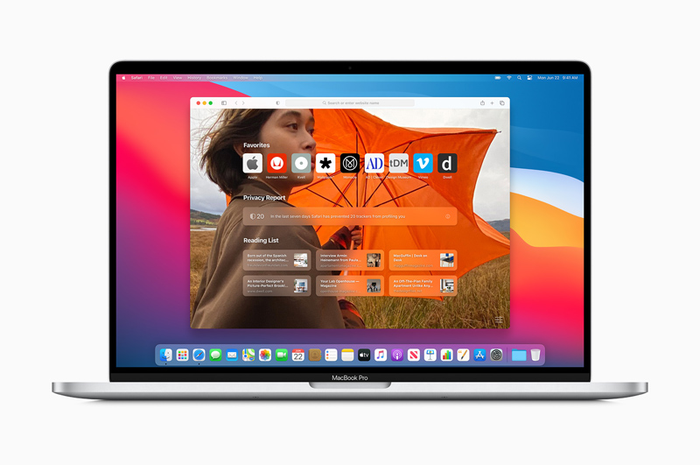 Safari di macOS Big Sur