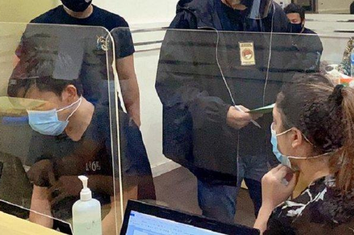 Syaima Salsabila saat diperiksa pihak kepolisian