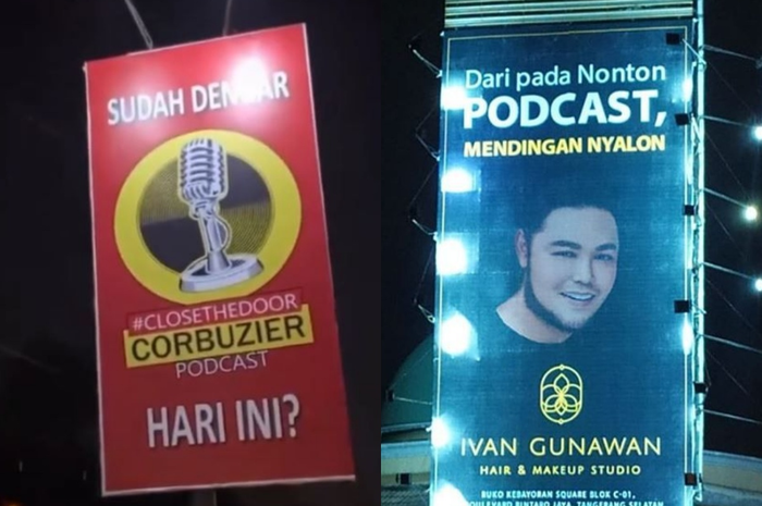 Ini alasan Deddy Corbuzier pasang iklan podcast di Billboard