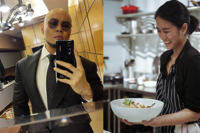 Kolase foto Deddy Corbuzier - Renatta Moeloek