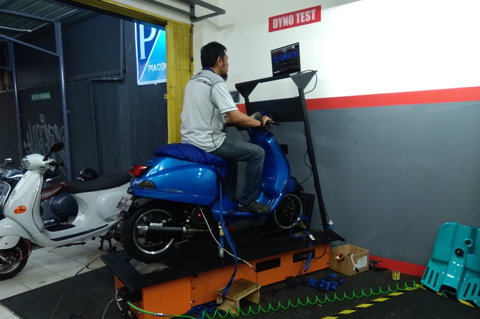 Modal remapping ECU, Vespa matic dijamin semakin ngacir, segini biayanya