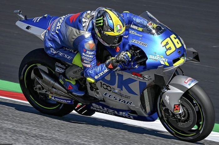 Gak nyangka angka 100th di motor juara dunia MotoGP 2020 Joan Mir ternyata sejarah Suzuki, awalnya pabrik kain tenun.