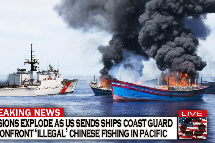 Kapal China dalam jumlah armada ratusan pernah menyerbu wilayah perairan amerika latin di kepulauan Galapagos beberapa bulan lalu.