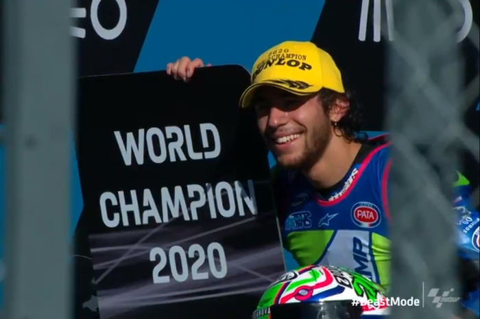 Enea Bastianini pemuncak klasemen akhir Moto2