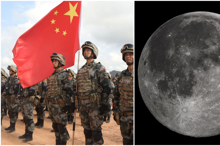 Tak cukup sudah mengklaim laut China Selatan, sebuah kabar terbaru mengatakan China ternyata juga punya rencana memiliterisasi Bulan.