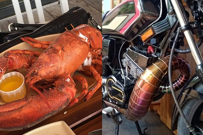 Knalpot lobster ternyata ada buat Yamaha RX-King
