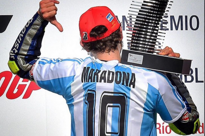  Diego Maradona Meninggal Dunia di Usia 60 Tahun, Para Pembalap MotoGP Ucapkan Belasungkawa, Begini Isinya