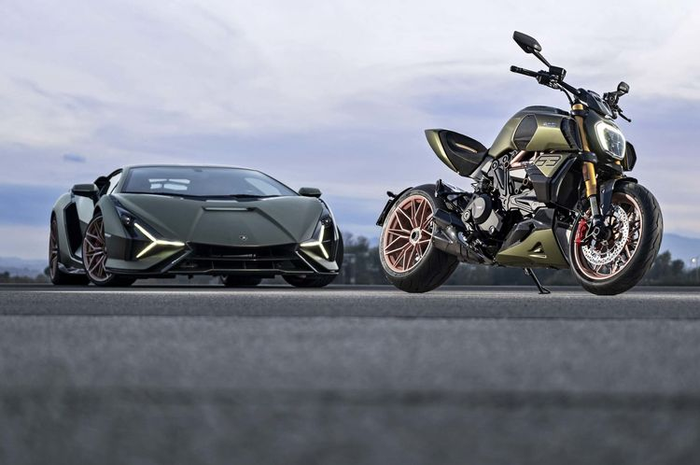 Ducati berkolaborasi Lamborghini luncurkan Diavel 1260
