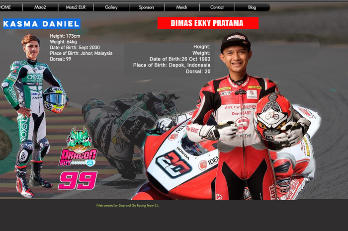 Ilustrasi, siapa diantara kedua pembalap ini yang nemenin Thomas Luthi turun di Moto2 bareng  SAG Racing Team