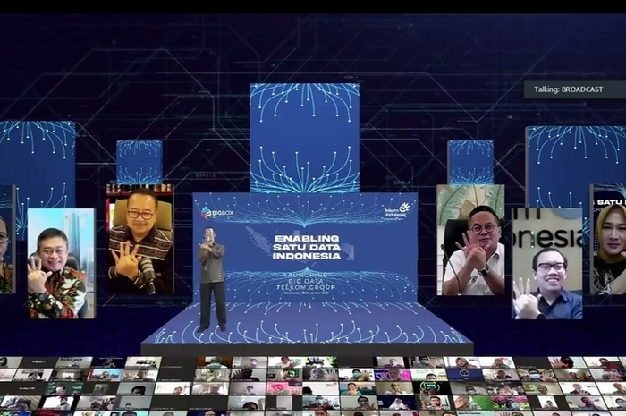 launching BigBox Telkom secara virtual