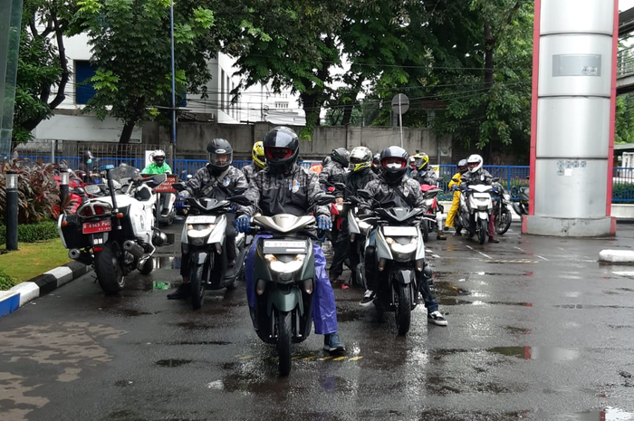 Seru abis! Yamaha gelar touring bareng dan test ride Yamaha Gear 125, begini keseruannya