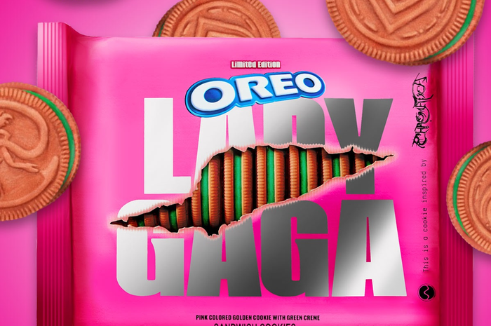Oreo x Lady Gaga Bagikan 1000 Biskuit Bertema Album Chromatica