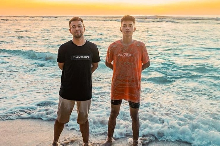Raffi Ahmad dan Dimas Ramadhan