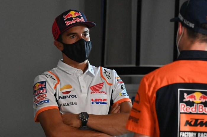 Pindah ke tim Repsol Honda di MotoGP 2021, Marc Marquez sambut dingin mantan pembalap KTM, Pol Espargaro.