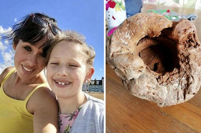 Ibu dan anak ini temukan benda aneh ini di pantai.