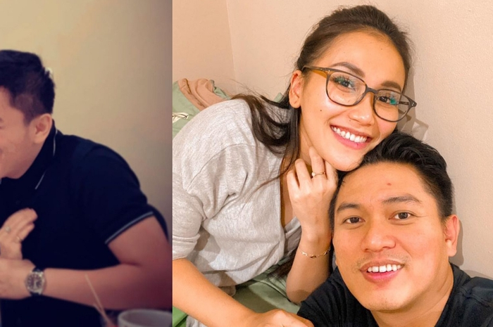 Kemesraan Ayu Ting Ting dan Adit Jayusman