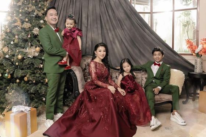 Ruben Onsu, Sarwendah dan anak-anaknya