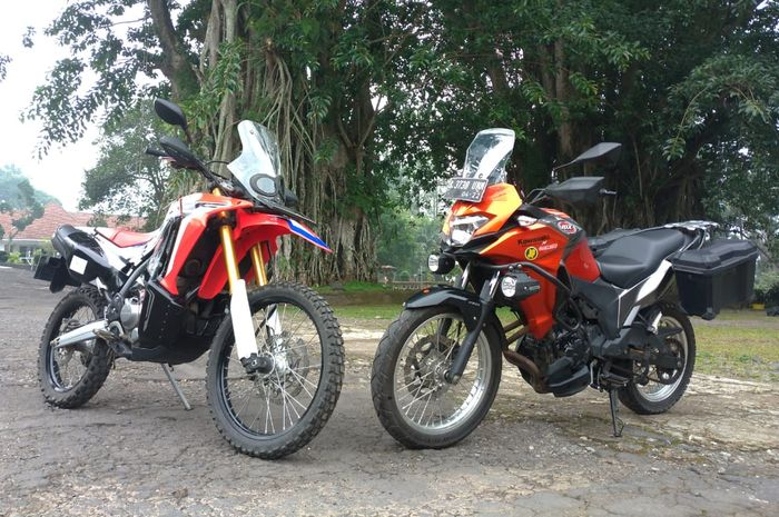 Hobi trabasan, intip harga bekas Honda CRF250 Rally atau Kawasaki Versys X-250.