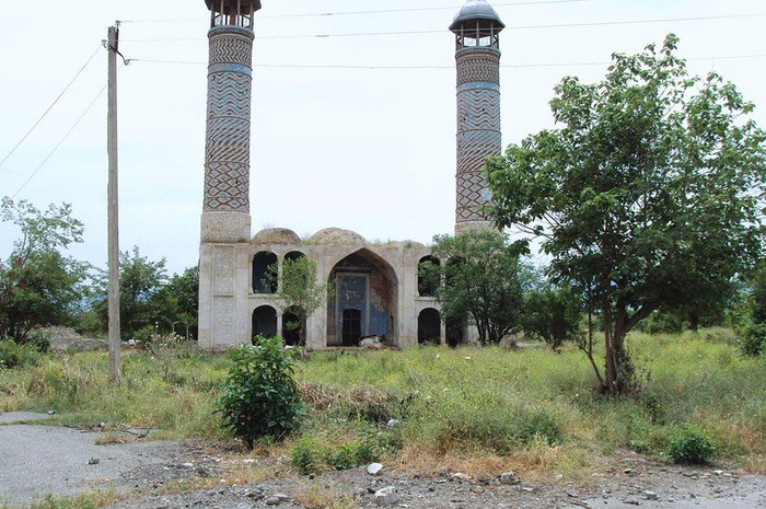 Masjid Azerbaijan di Nagorno-Karabakh yang dihancurkan Armenia