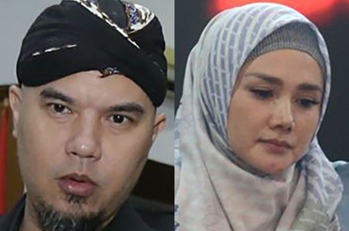 Ahmad Dhani dan Mulan Jameela.