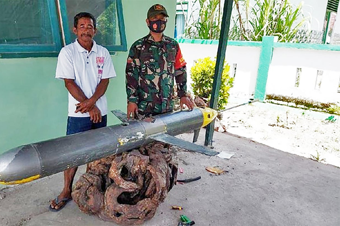 UUV yang diduga milik China ditemukan di Indonesia.