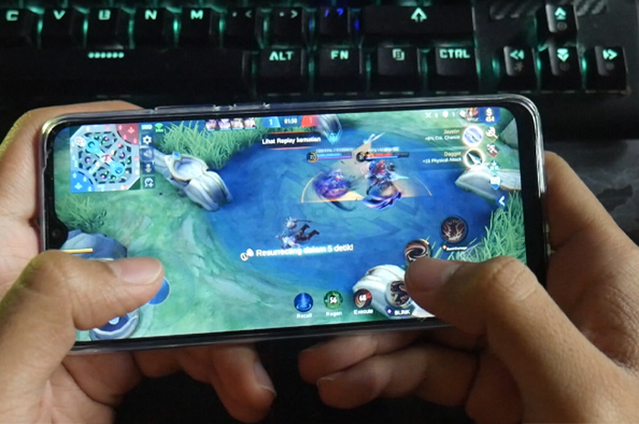 Main Mobile Legends di Oppo A15
