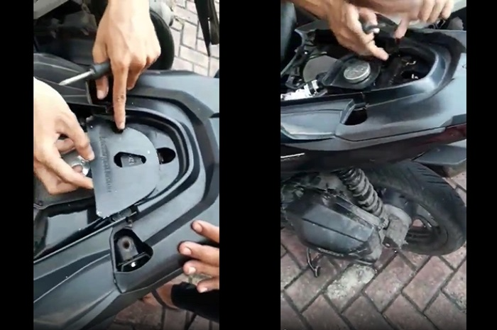Nomor rangka sampai nomor mesin di motor bekas dipalsukan.