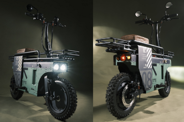 Motor listrik Katalis x Kamengski dirilis, body mungil tapi sangar.